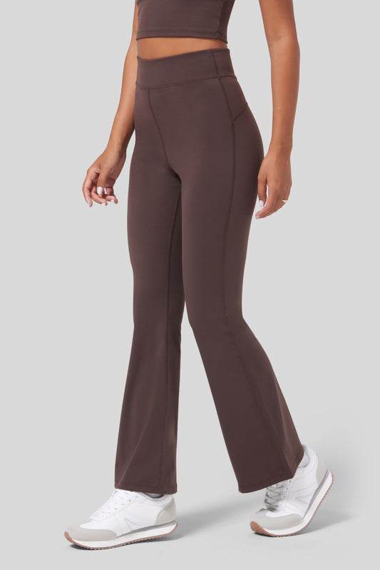 Flared legging - Espresso