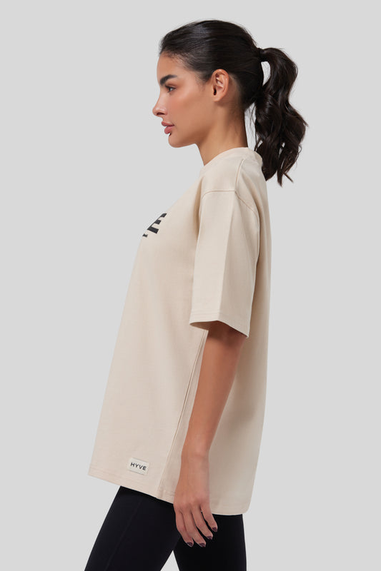 Soft Cotton T-Shirt - Beige