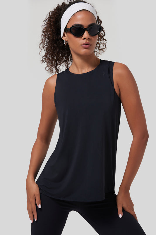 Sleeveless Training Top - Black