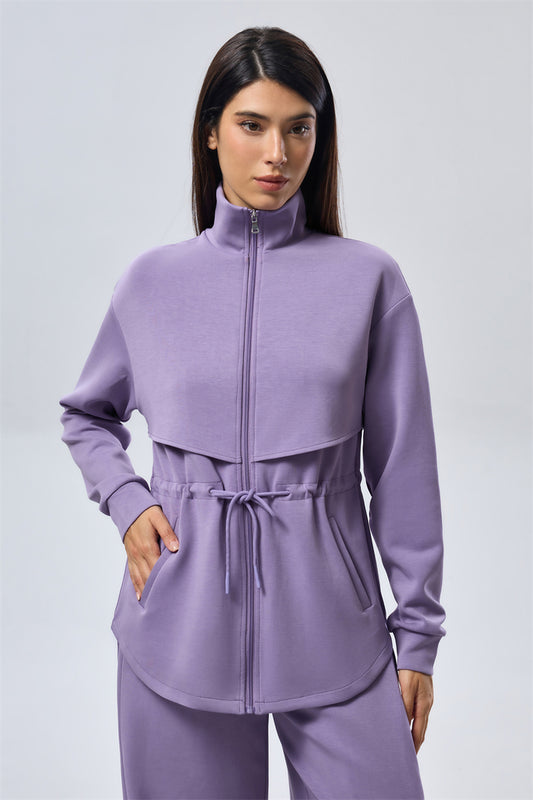 Layered Jacket - Lavender