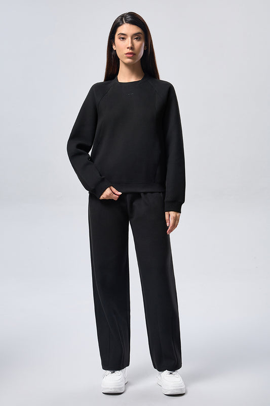 Leisure Pleated Pants - Black