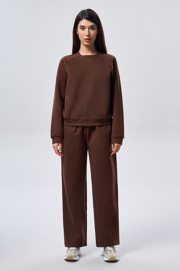 Leisure Pleated Pants - Espresso