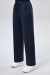 Leisure Pleated Pants - Navy