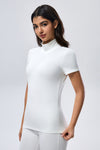 Thermal wool High Neck - White