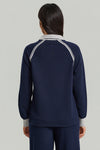 Relaxed Fit Long Sleeve Polo T-Shirt