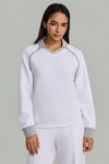 Relaxed Fit Long Sleeve Polo T-Shirt