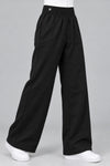 Wide Leg Pants with Elastic Waist