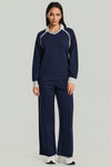 Relaxed Fit Wide Leg Pants