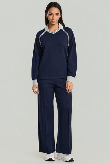 Relaxed Fit Wide Leg Pants