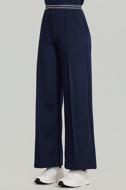 Relaxed Fit Wide Leg Pants