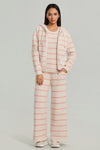 Wide-Leg Knit Trousers
